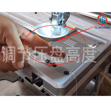 【Single needle machine】How to adjust the height of press foot