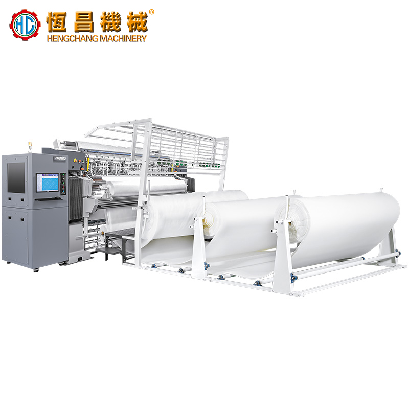 HC3300 Latest High Speed Computerized Multi-needle Chain Quilting Machine(Optional Cutting Device)