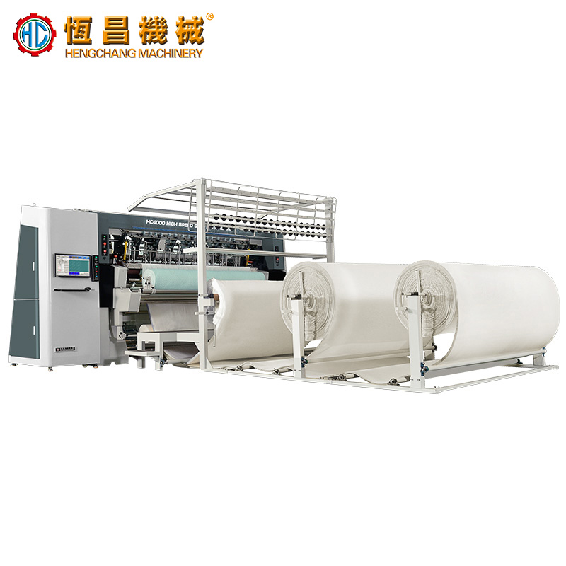 HC4000 新款高速电脑无梭多针床垫绗缝机(专利产品)