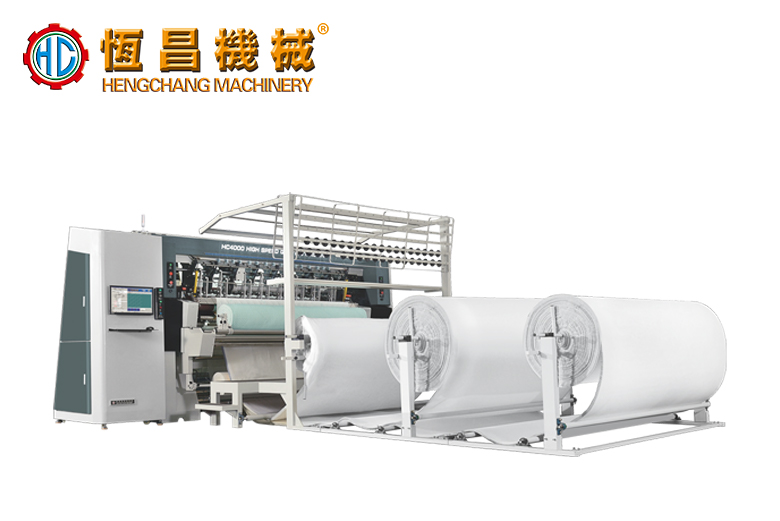 HC4000 新款高速电脑无梭多针床垫绗缝机(专利产品)